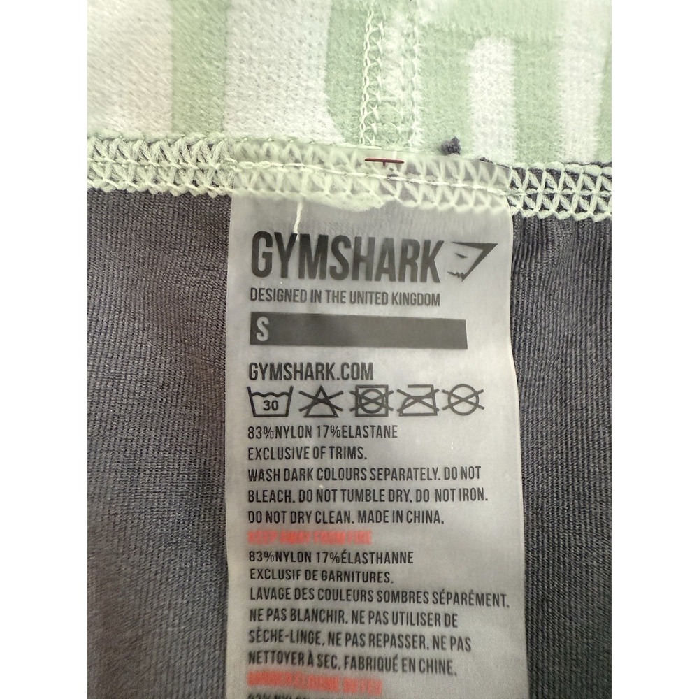NWT Gymshark Cropped Leggings Charcoal Womens Size S - Picture 5 of 7